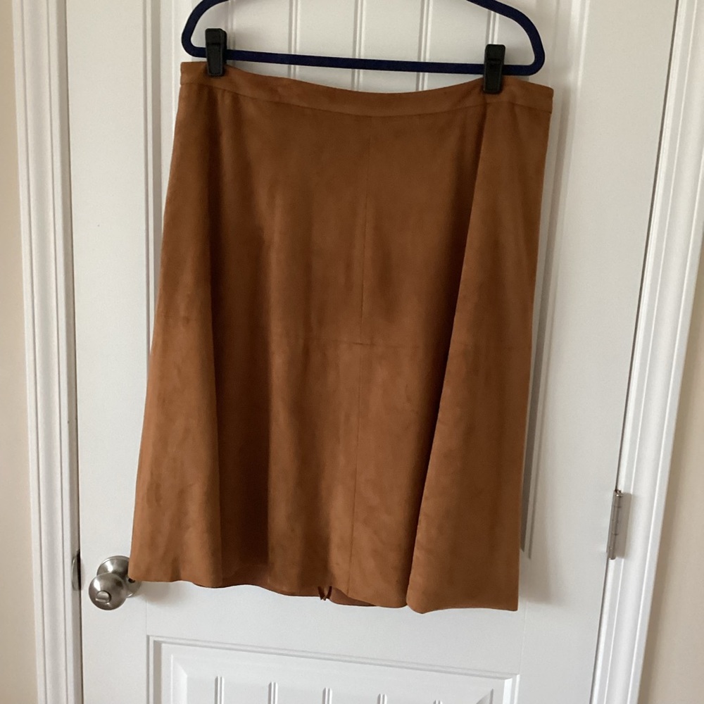 Vince Camuto Faux Suede Skirt